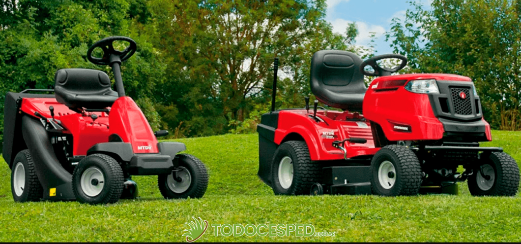 ventajas al usar un tractor cortador de césped